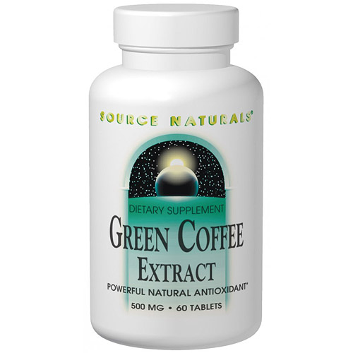 Source Naturals Green Coffee Extract, 30 Tablets, Source Naturals