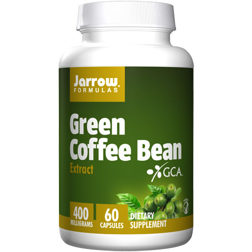 Green Coffee Bean Extract 400 mg, 50% Chlorogenic Acid, 60 Capsules, Jarrow Formulas