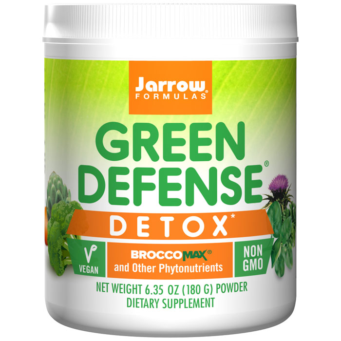 Green Defense Detox Powder, 6.35 oz (180 g), Jarrow Formulas