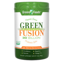 Green Fusion, Superfoods Powder, Organic, 10.4 oz (30 Servings), Green Foods Corporation