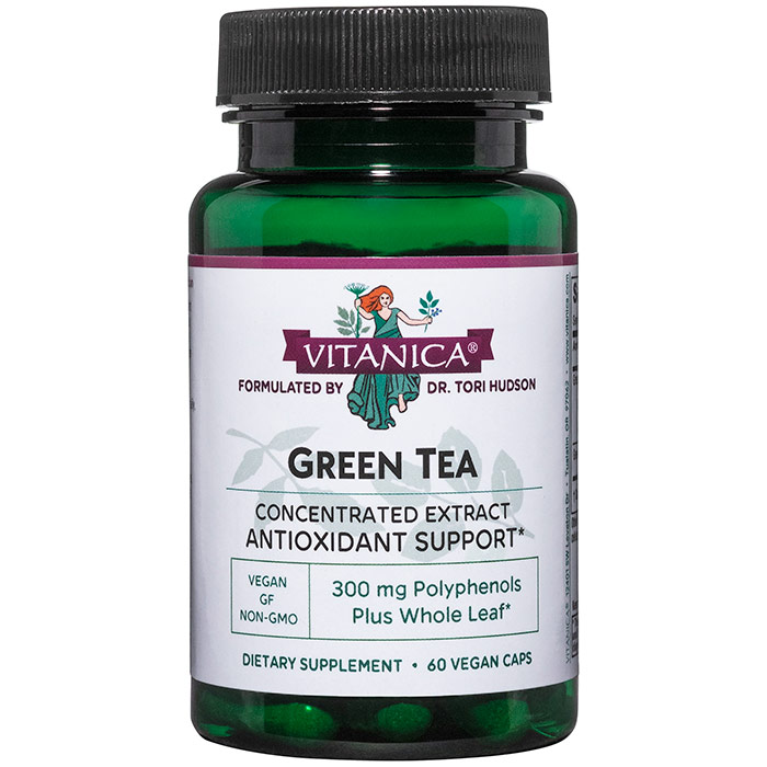 Green Tea, 60 Vegetarian Capsules, Vitanica