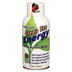 Nature's Answer Green Tea Energy Drink, Mixed Tea Berry, 2 oz, Nature's Answer