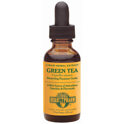 Green Tea Extract Liquid, 4 oz, Herb Pharm