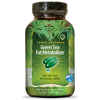 Green Tea Fat Metabolizer, 150 Liquid Softgels, Irwin Naturals