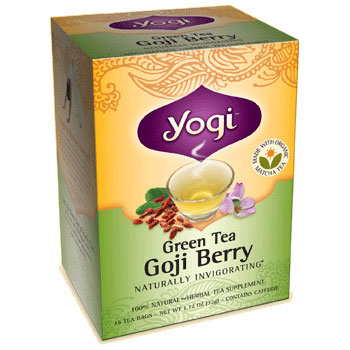 Yogi Tea Green Tea Goji Berry 16 bags, from Yogi Tea