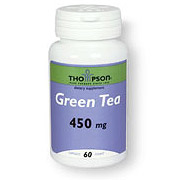 Thompson Nutritional Green Tea (Leaf) 450mg 60 caps, Thompson Nutritional Products