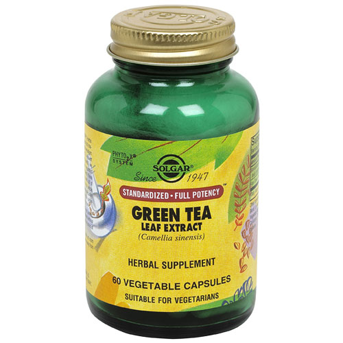 Green Tea Leaf Extract Standardized Full Potency, 60 Vegetable