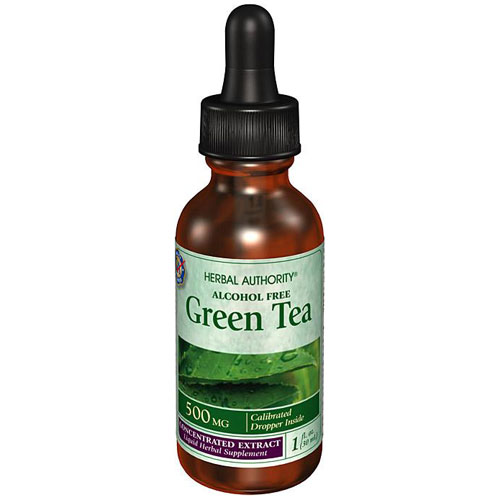 Good 'N Natural Green Tea Liquid (500 mg per 1 ml), 1 oz, Good 'N Natural