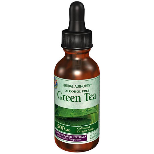 Green Tea Liquid (500 mg per 1 ml), 1 oz, Good 'N Natural dayofhealth122s
