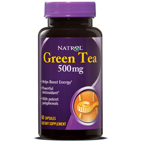 Natrol Green Tea Extract 500mg 60 caps from Natrol