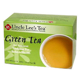 Uncle Lee's Tea Green Tea, Original, 20 Tea Bags x 6 Box, Uncle Lee's Tea