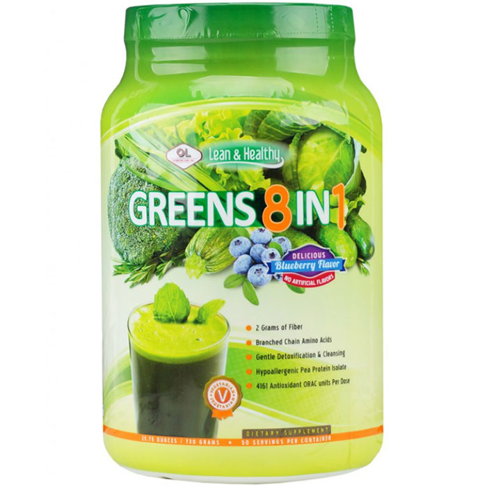 Olympian Labs Greens Protein 8 in 1, 775 g, Olympian Labs