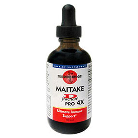 Grifron Maitake D-Fraction Pro 4X Tincture, Liquid Drops, 30 ml, Mushroom Wisdom