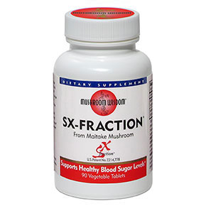 Maitake SX-Fraction, 90 Tablets, Mushroom Wisdom