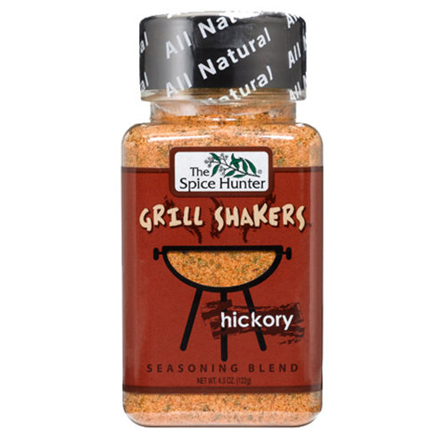 Spice Hunter Grill Shakers, Hickory, 4.3 oz x 6 Bottles, Spice Hunter