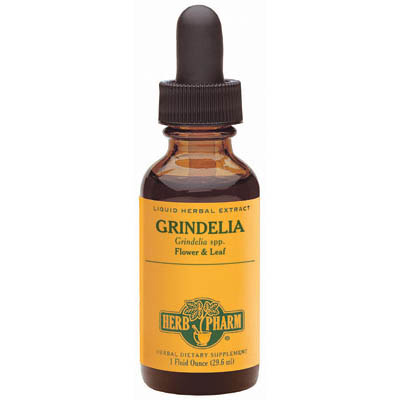 Herb Pharm Grindelia Extract Liquid, 4 oz, Herb Pharm