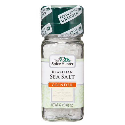 Grinder, Brazilian Sea Salt, 4.7 oz x 6 Bottles, Spice Hunter