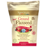 Organic Ground Flaxseed with Mixed Berries, 12 oz, Spectrum Essentials
