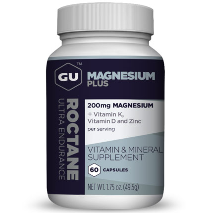 GU Roctane Magnesium Plus, 60 Capsules