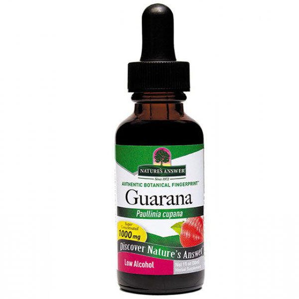 Guarana Seed Extract Liquid 1 oz from Natures Answer