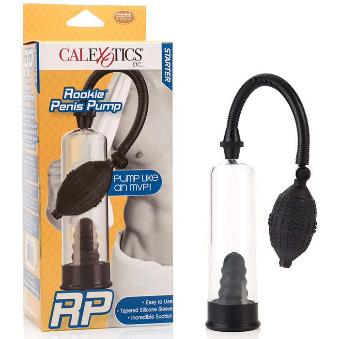 Rookie Penis Pump, Incredible Suction, California Exotic Novelties