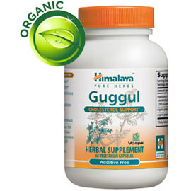 Guggul, Cholesterol Support, 60 Vegetarian Capsules, Himalaya Herbal Healthcare