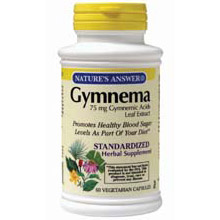 Nature's Answer Gymnema Extract Standardized 60 vegicaps from Nature's Answer