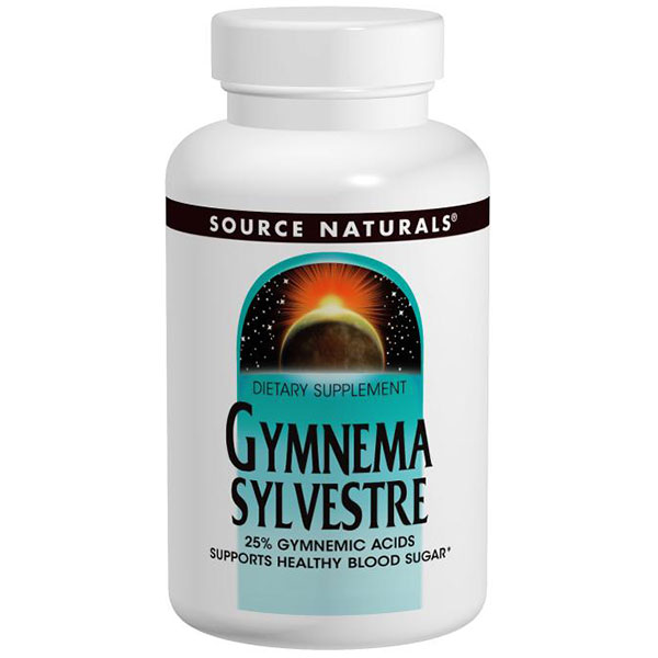 Gymnema Sylvestre 450 mg, Standardized Extract, 120 Tablets, Source Naturals