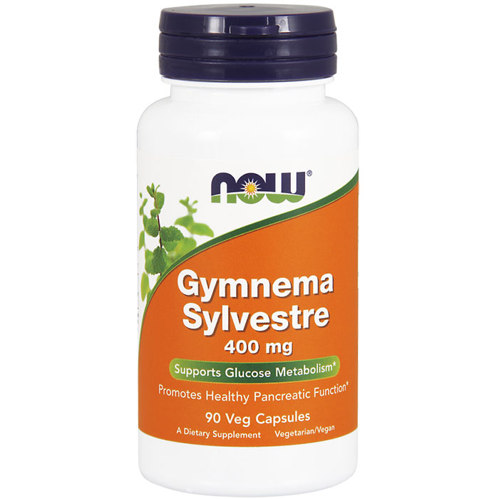 Gymnema Sylvestre 400 mg, 90 Vegetarian Capsules, NOW Foods