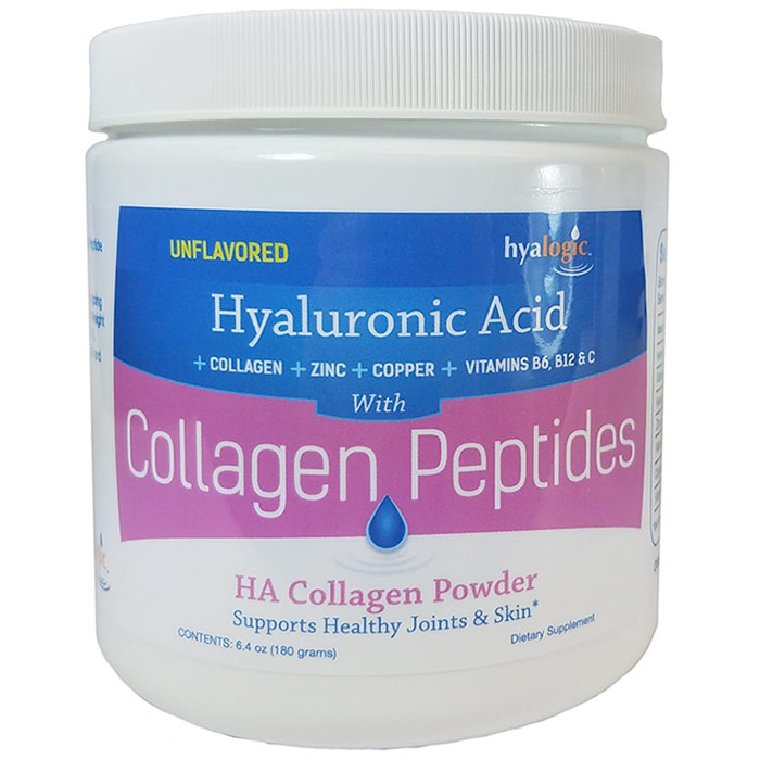 HA Collagen Peptides Powder Drink Mix, 6.4 oz, Hyalogic