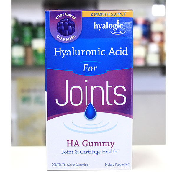 HA Gummy, Hyaluronic Acid for Joints, Berry Flavor, 60 Gummies, Hyalogic