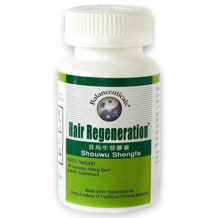 Hair Regeneration, Herbal Formula, 60 Capsules, Balanceuticals