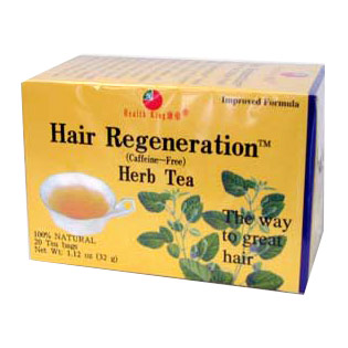 Health King Herbal Tea Hair Regeneration Herb Tea, 20 Bags, Health King Herbal Tea