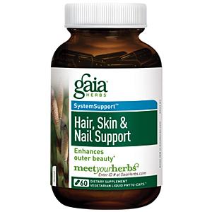 Hair, Skin & Nail Support, 60 Liquid Phyto-Caps, Gaia Herbs