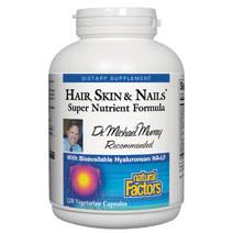 Hair, Skin & Nails Super Nutrient, 120 Veggie Caps, Natural Factors