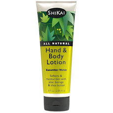 Hand & Body Lotion Cucumber Melon, 8 oz, ShiKai