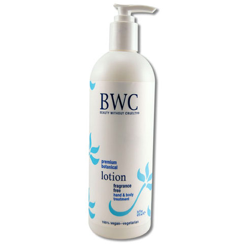 Fragrance Free Hand & Body Lotion, 16 oz, Beauty Without Cruelty