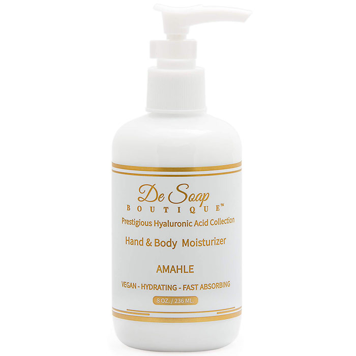 Hand & Body Moisturizer - Amahle, 8 oz (236 ml), De Soap Boutique