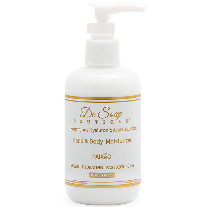 Hand & Body Moisturizer - Paixao, 8 oz (236 ml), De Soap Boutique