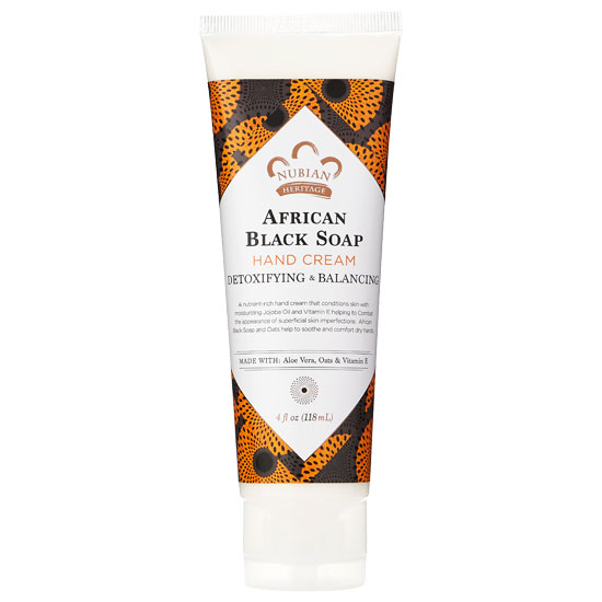 Hand Cream - African Black Soap, 4 oz, Nubian Heritage
