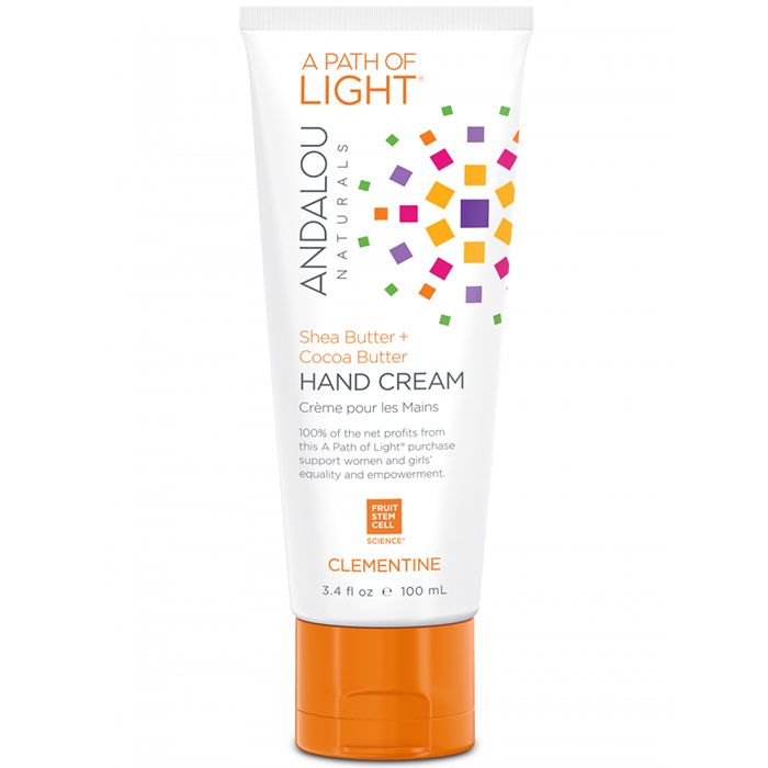 Hand Cream - Clementine, 3.4 oz, Andalou Naturals