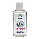 Organic Herbal Hand Sanitizer For Kids Original 2 oz Rainbow Research