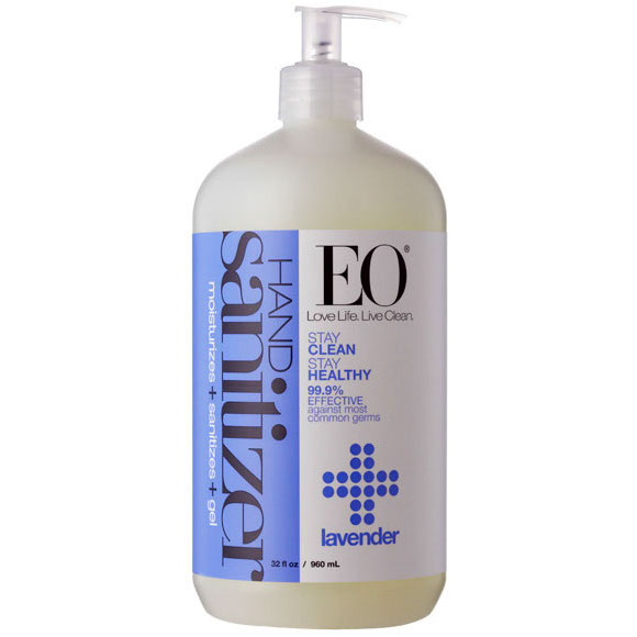EO Products Hand Sanitizer Gel - Lavender, Value Size, 32 oz