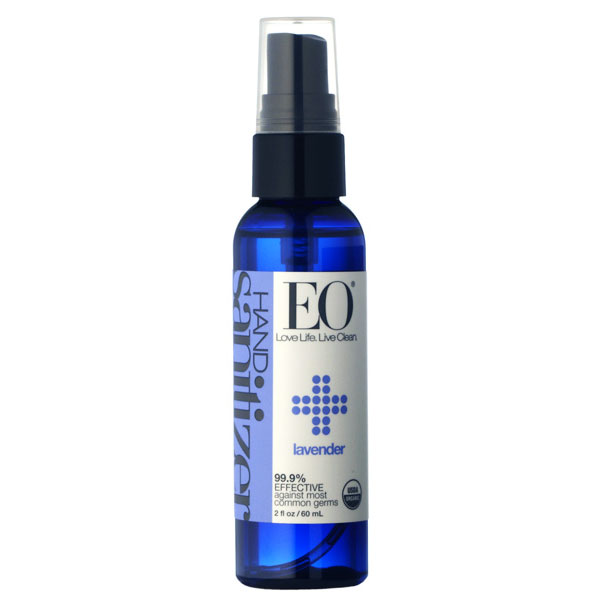 EO Products Hand Sanitizing Spray Organic Lavender, 2 oz, EO Products