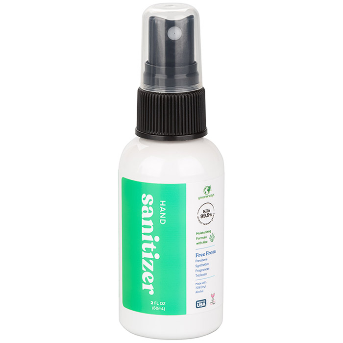 Hand Sanitizer Sprayer, 2 oz, Greenerways LLC