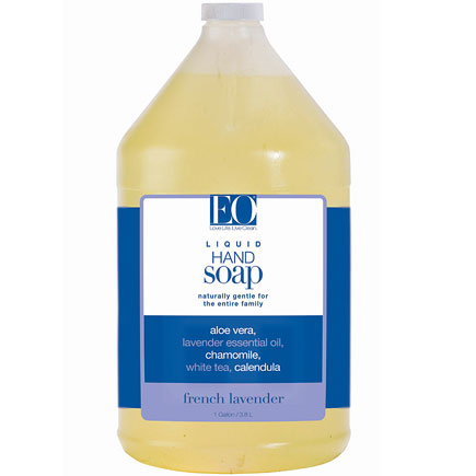 EO Products Liquid Hand Soap - French Lavender, Refill, 1 Gallon