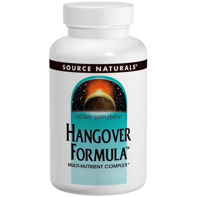 Hangover Formula, Value Size, 120 Tablets, Source Naturals