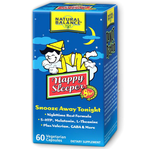 Happy Sleeper, 60 Vegetarian Capsules, Natural Balance