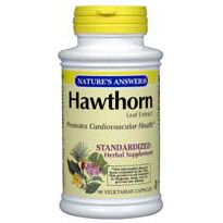 Nature's Answer Hawthorn Leaf Extract Standardized 60 vegicaps from Nature's Answer