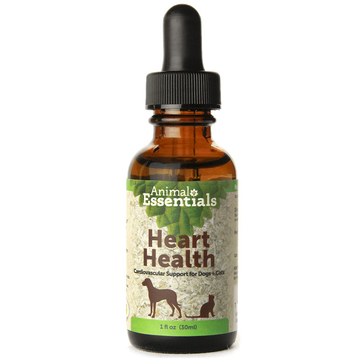 Heart Health Liquid, Cardiovascular Support for Dogs & Cats, 2 oz, Animal Essentials